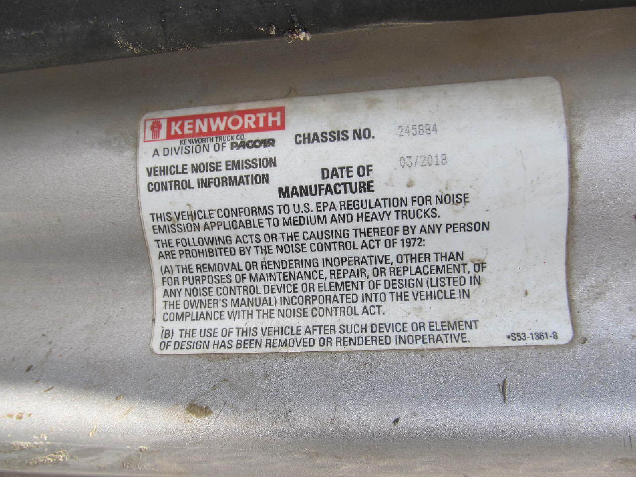 2019 KENWORTH T880 MO11064 - Image 8