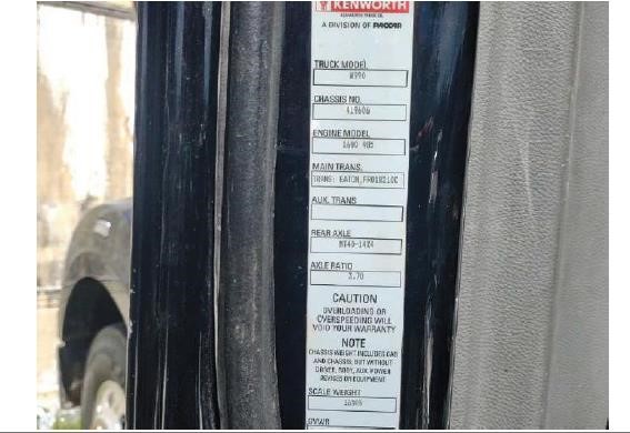 2020 KENWORTH W990 CO11335 - Image 7