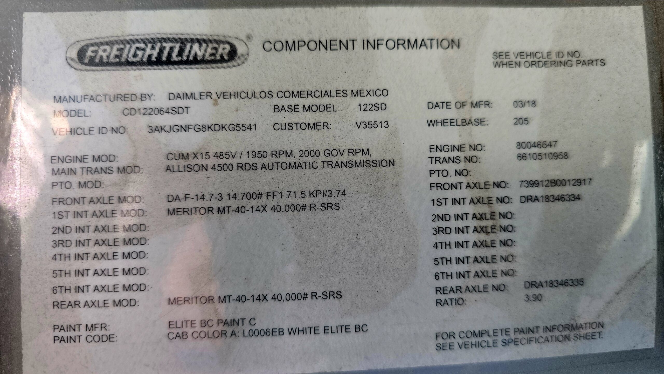 2019 FREIGHTLINER 122SD WS11265 - Image 26