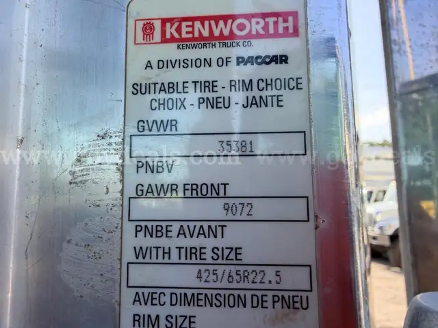 2010 KENWORTH T800 942851 - Image 13