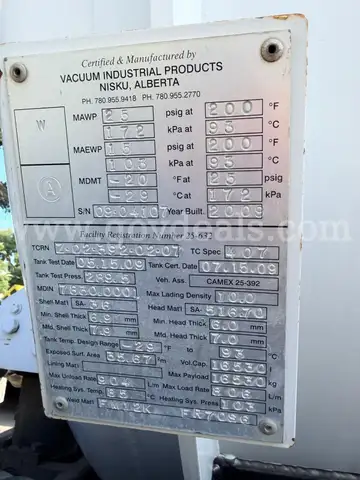 2010 KENWORTH T800 942851 - Image 11