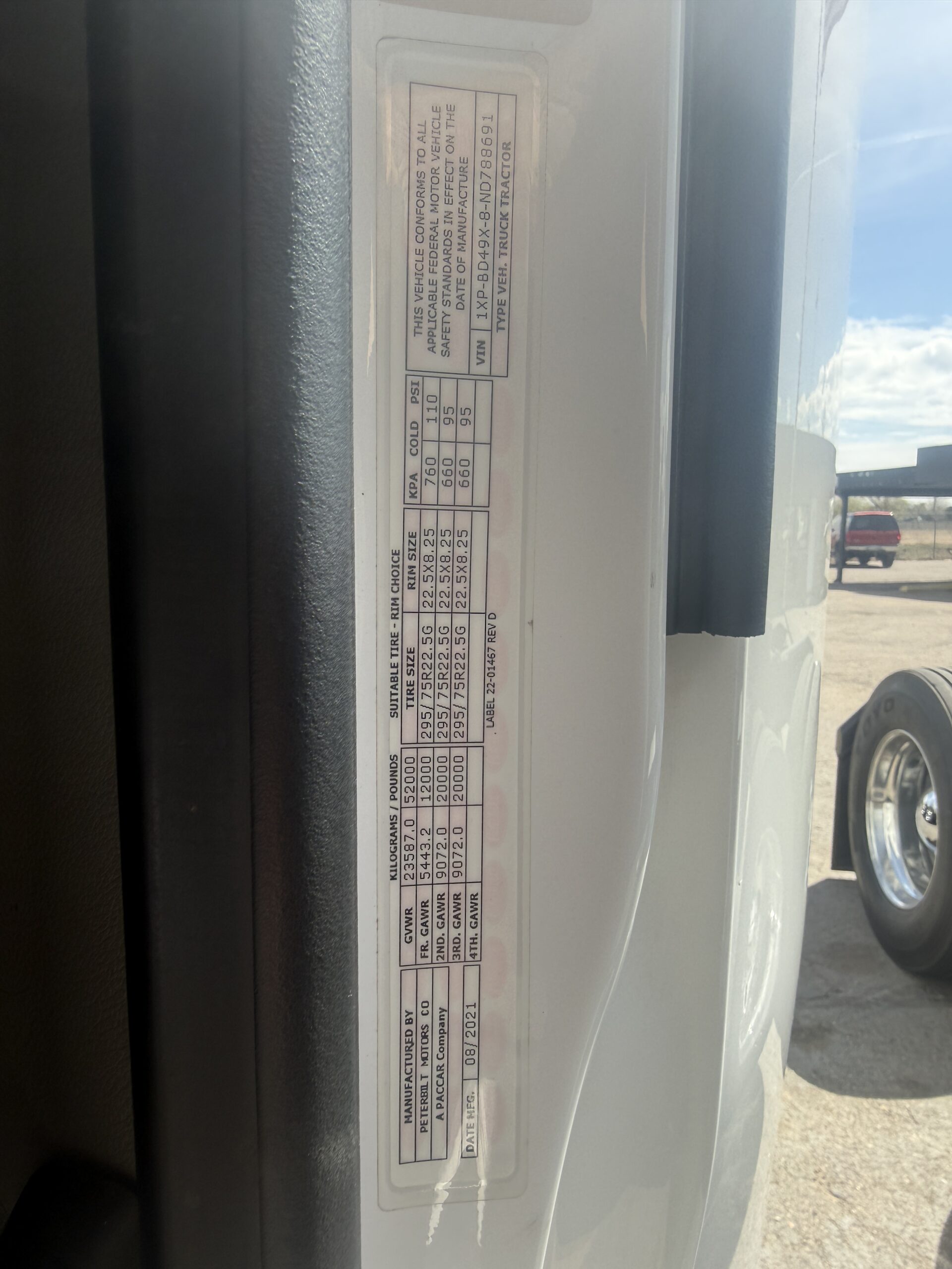 2022 PETERBILT 579 CO11173 - Image 20
