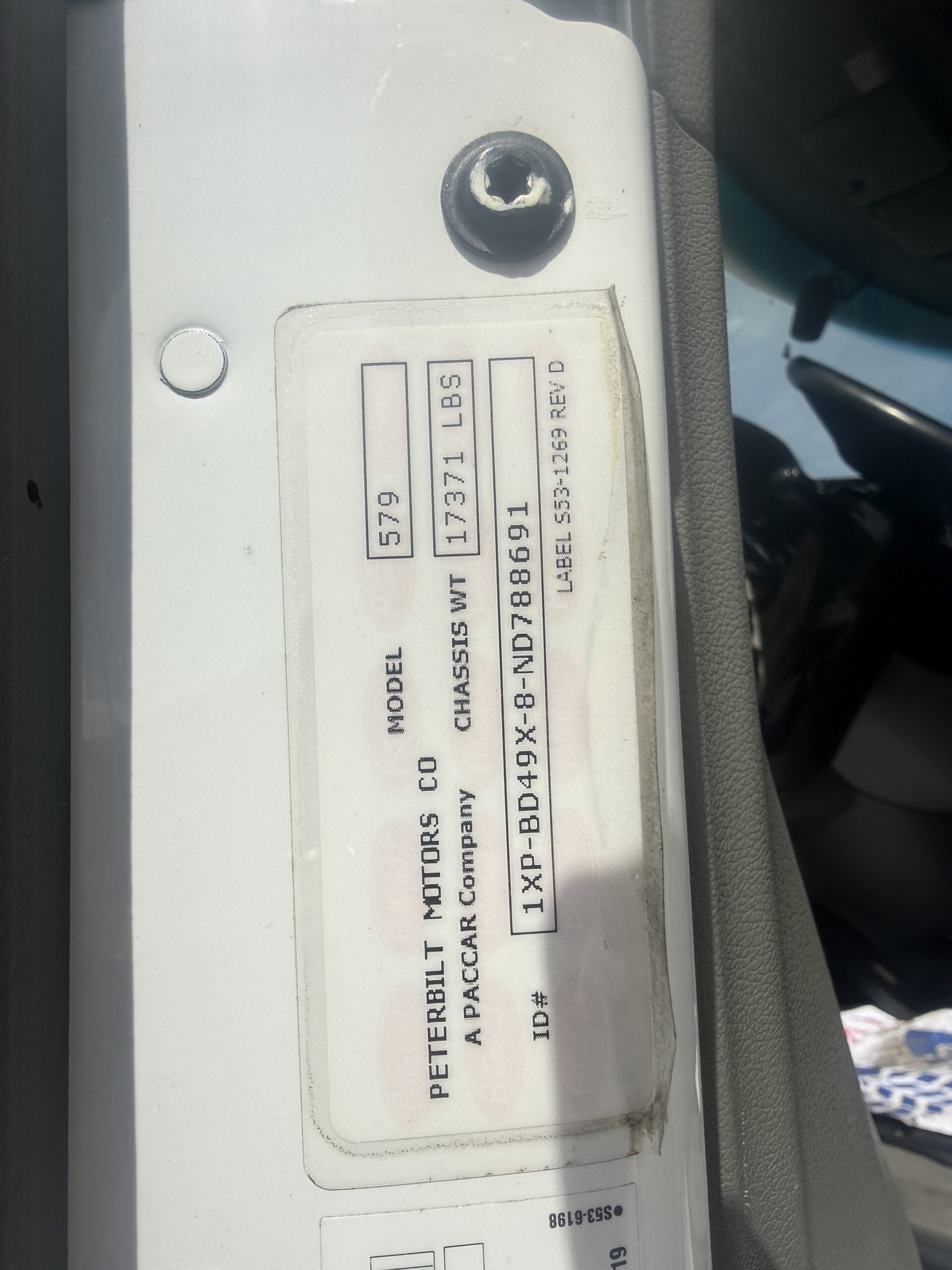 2022 PETERBILT 579 CO11173 - Image 22