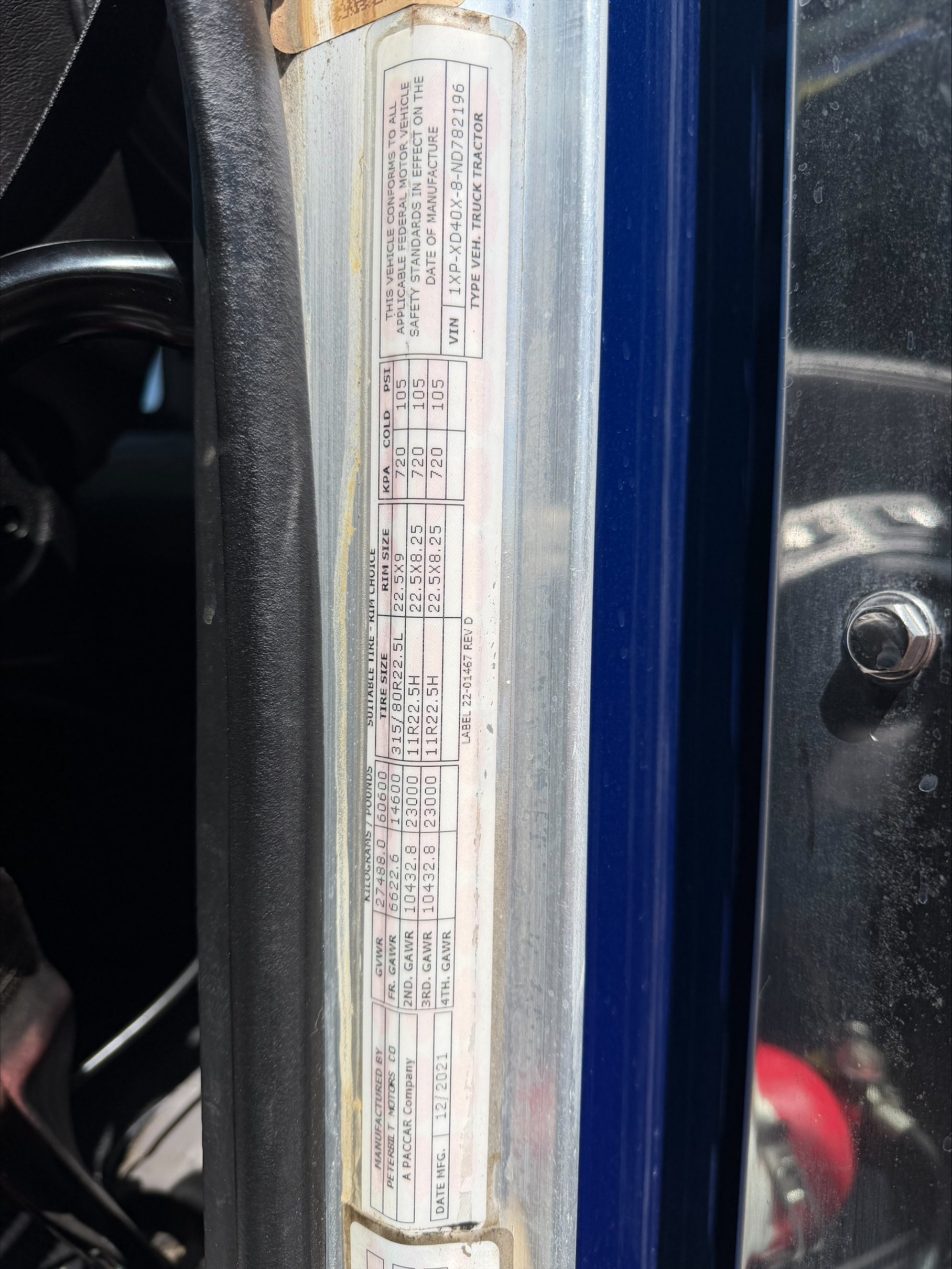 2022 PETERBILT 389 CO11275 - Image 10